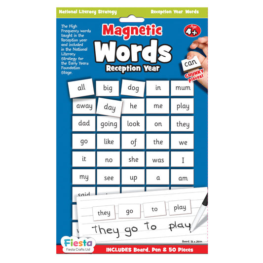 First Words Magnetic Chart - Reception Year