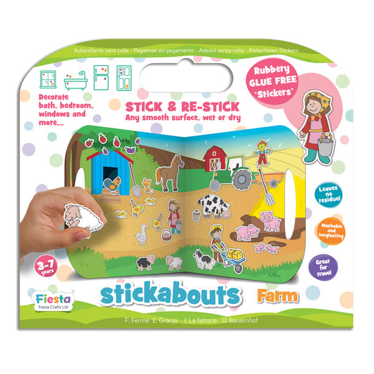 Stickabout Farm - Reusable Stickers