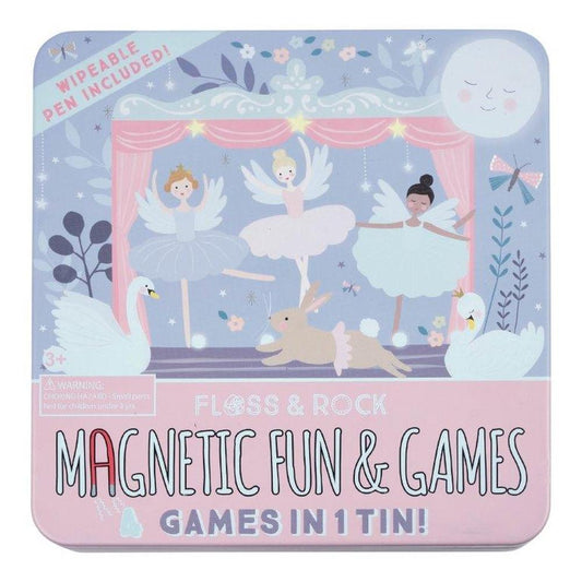 Enchanted Magnetic Games 4 in 1