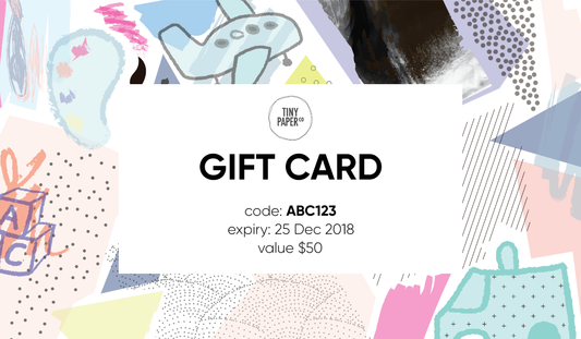Tiny Paper Co. Gift Card