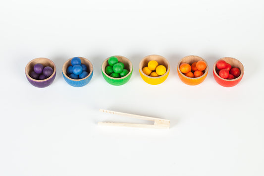 Grapat Bowls with Marbles