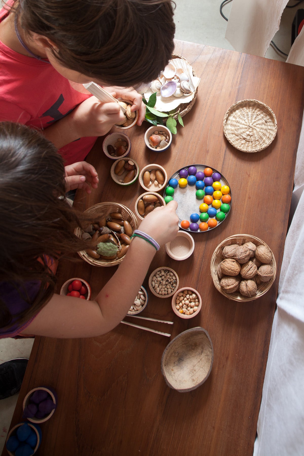 Grapat Bowls with Marbles