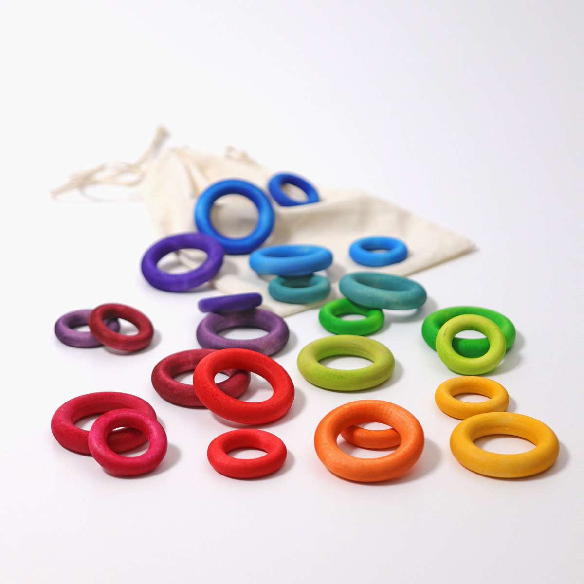 Grimm's Building Rings (Pastel and Rainbow available)