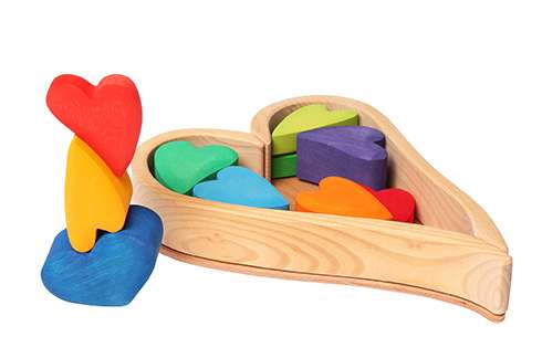 Grimm's Hearts - Rainbow and Red available