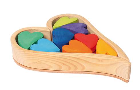 Grimm's Hearts - Rainbow and Red available