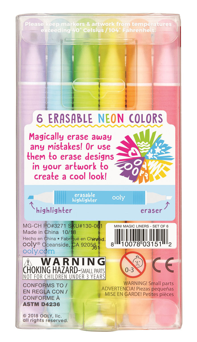 Erasable Double Ended Highlighters