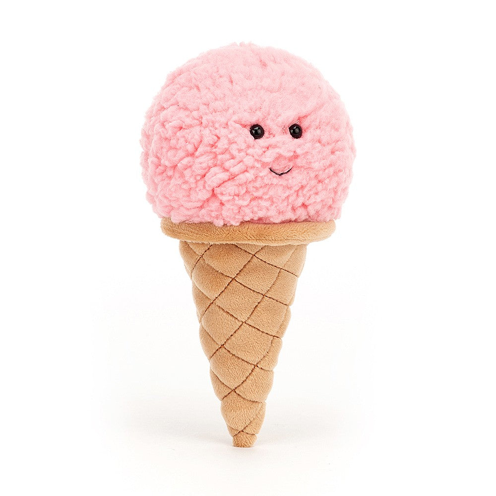 Jellycat Irresistable Ice Cream Strawberry