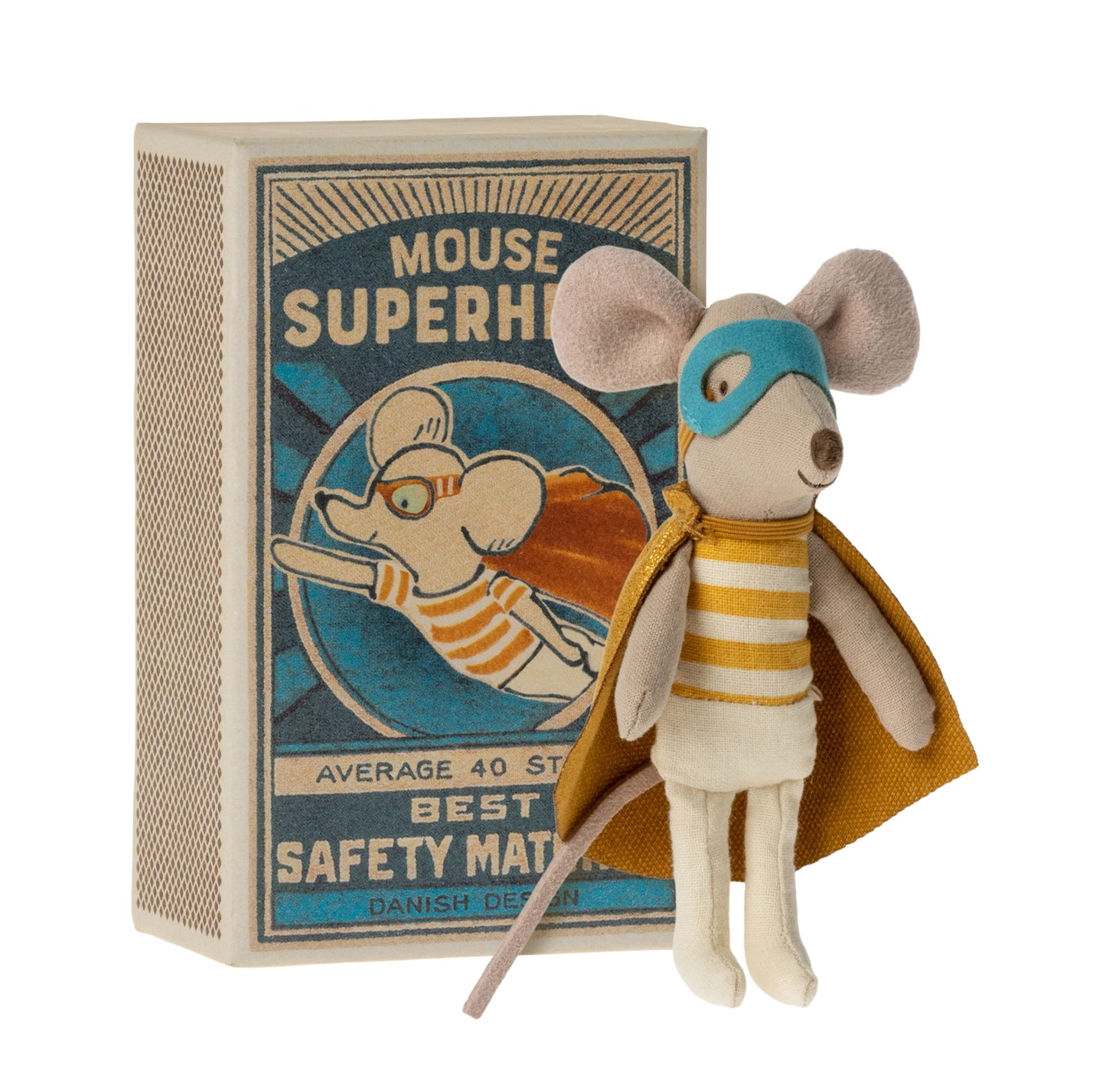 Super Hero Mouse in Matchbox