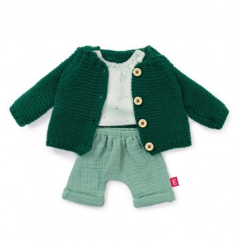 Miniland Doll Clothes Forest Spring Jacket & Shorts 38cm