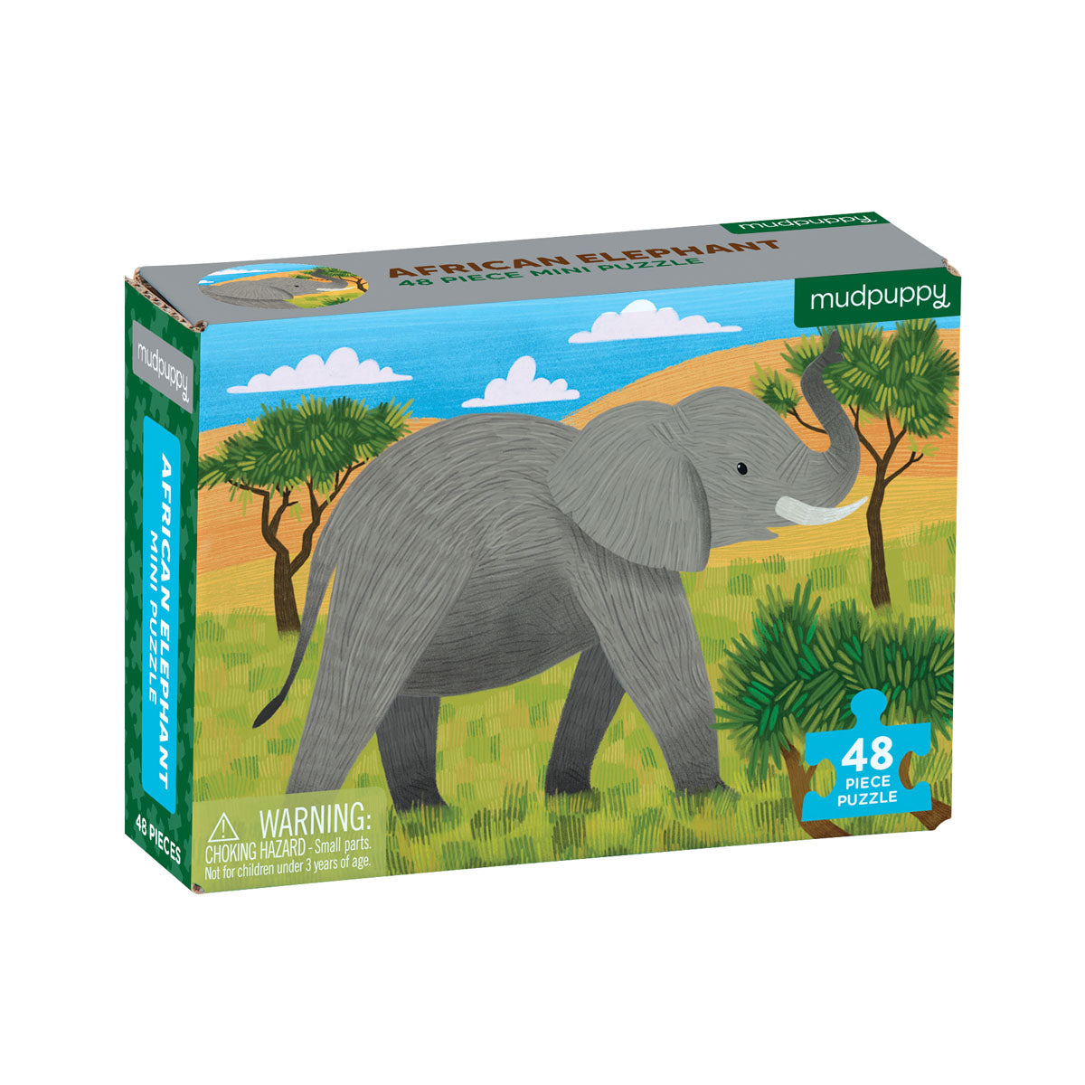 Mini Puzzle - African Elephant