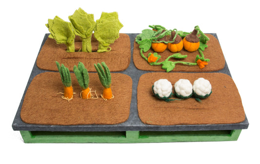 Papoose Toys Felt Vegetables FINAL CLEARANCE