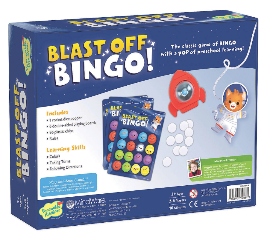 Blast Off Bingo