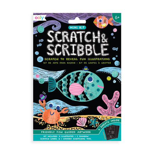 Scratch and Scribble Mini - Fish
