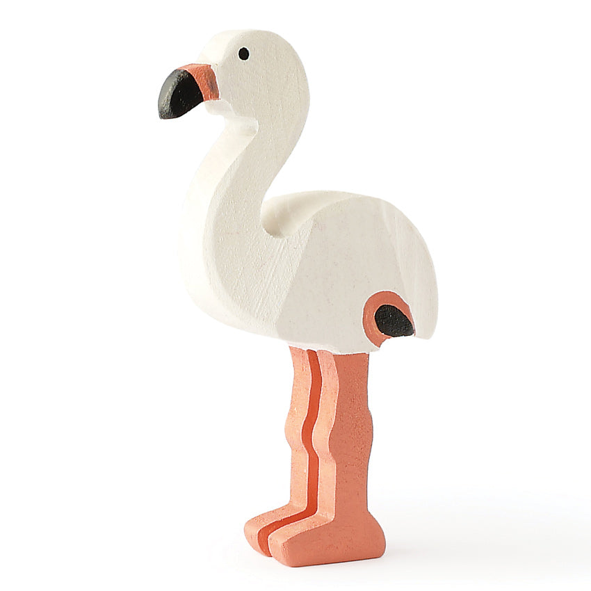 Trauffer Flamingo White | Tiny Paper Co. Afterpay Toy Store Australia