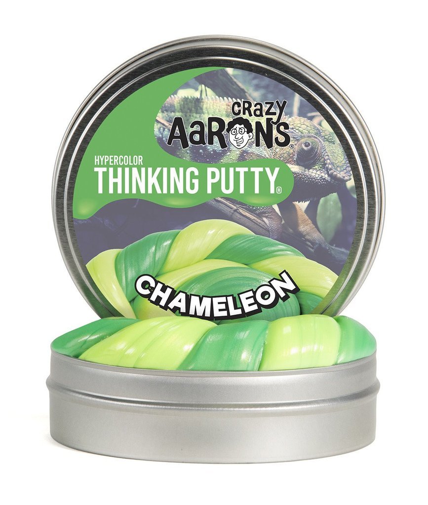 Chameleon Heat Sensitive Thinking Putty Small 2 Inch Tin-Toys-Crazy Aaron's-Tiny Paper Co-Afterpay-Australia-Toy-Store