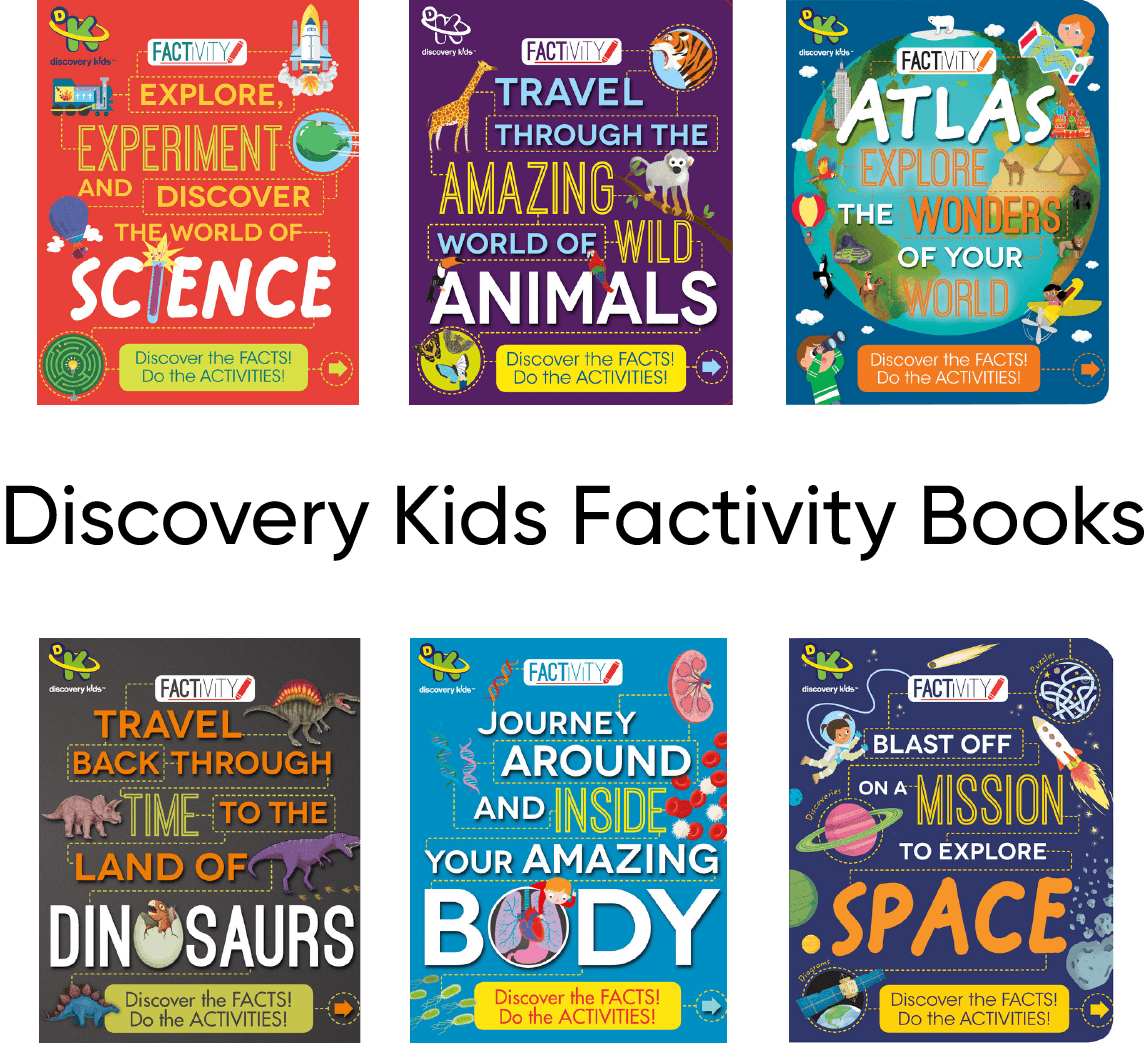 Discovery Kids Factivity Books-Books-Discovery Kids-Tiny Paper Co-Afterpay-Australia-Toy-Store