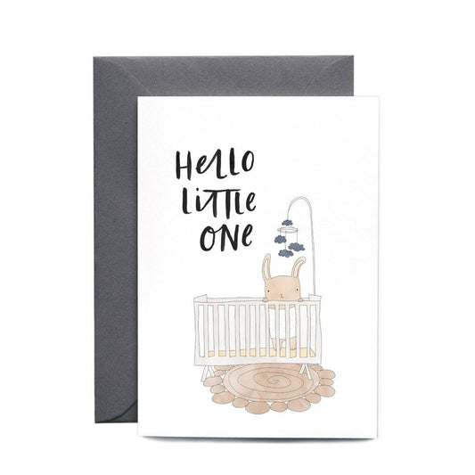 Greeting Cards - Baby Crib-Greeting Cards-In The Daylight-Tiny Paper Co-Afterpay-Australia-Toy-Store