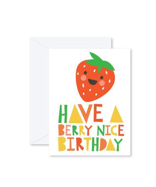 Greeting Cards - Have a Berry Nice Birthday-Greeting Cards-Hello Miss May-Tiny Paper Co-Afterpay-Australia-Toy-Store