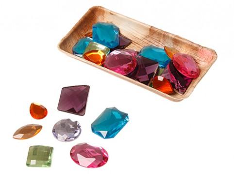 Grimm's Giant Acrylic Glitter Stones-Toys-Grimms-Tiny Paper Co-Afterpay-Australia-Toy-Store