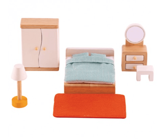 Hape Dollhouse Master Bedroom-Toys-Hape-Tiny Paper Co-Afterpay-Australia-Toy-Store