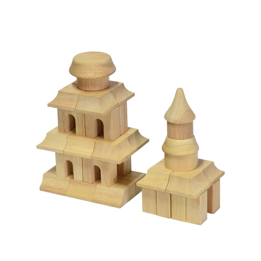 Oriental Set Wooden Blocks