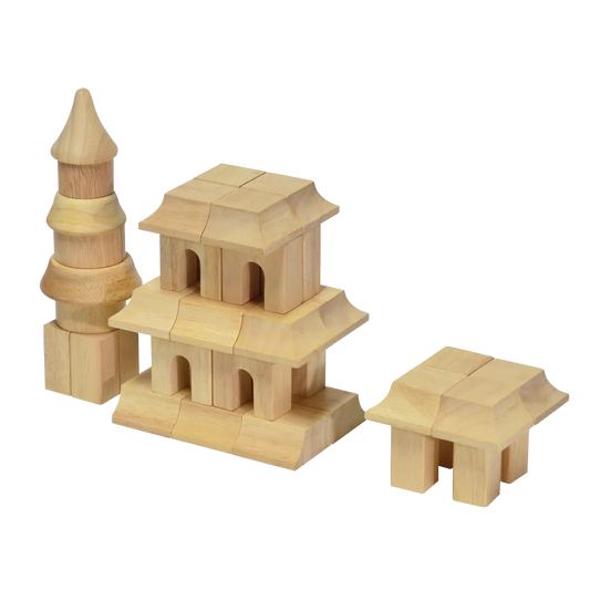 Oriental Set Wooden Blocks