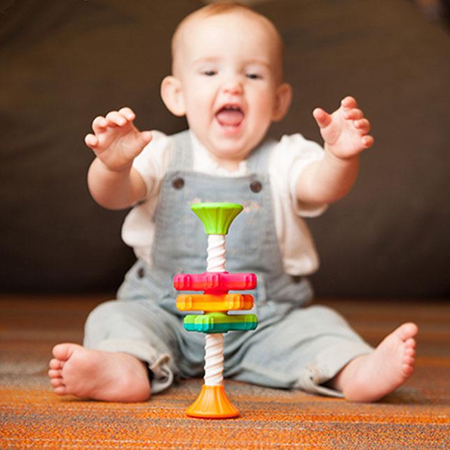 Mini Spinny-Baby Toys-Fat Brain Toys-Tiny Paper Co-Afterpay-Australia-Toy-Store