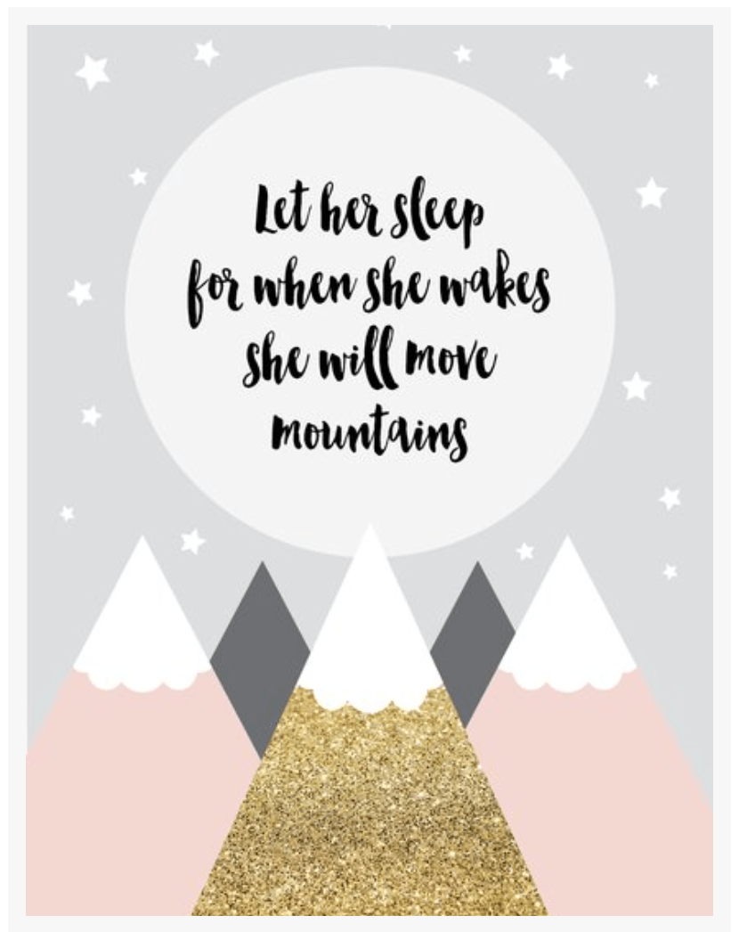 Move Mountain Girl-Decor-Ginger Monkey-Tiny Paper Co-Afterpay-Australia-Toy-Store
