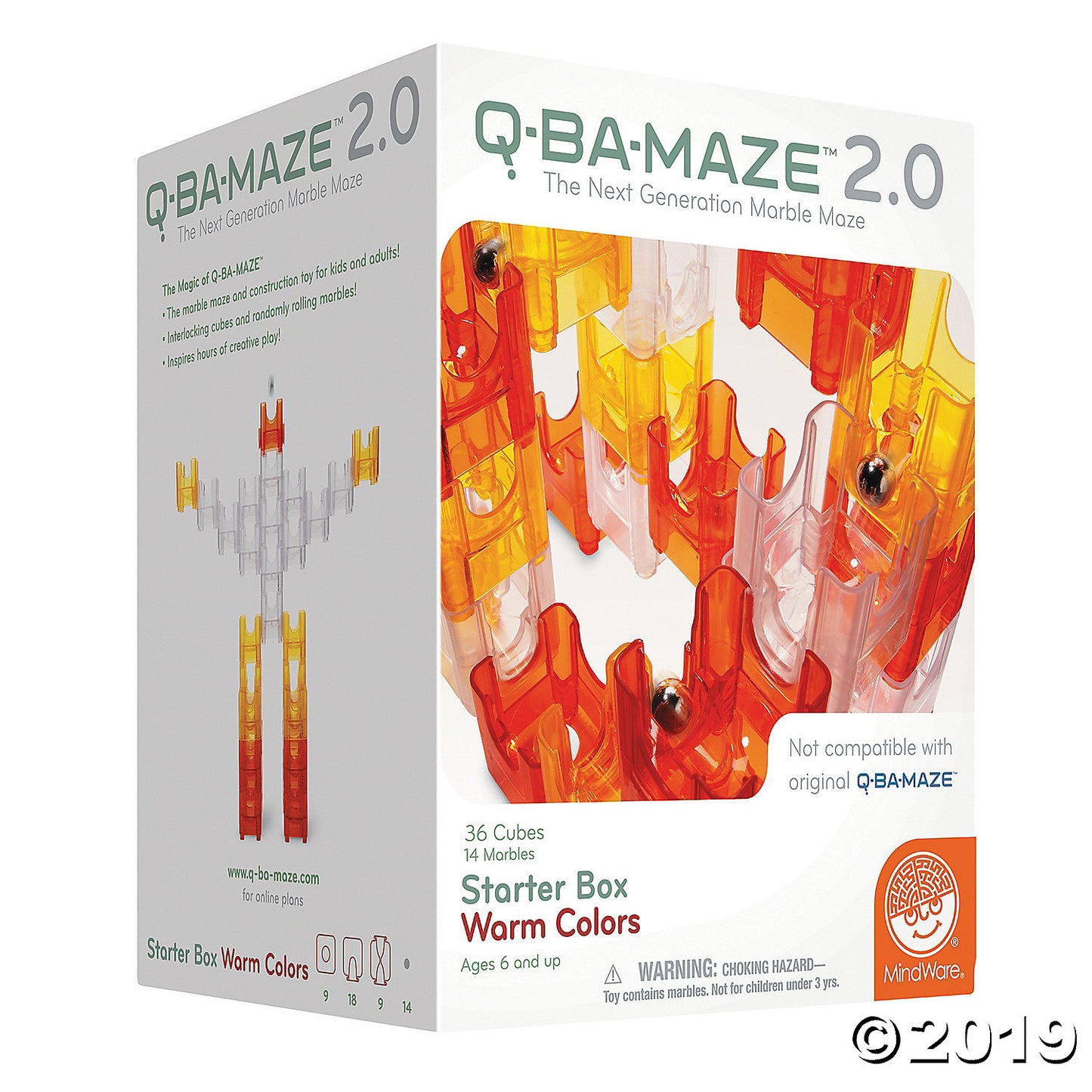 Q-BA-MAZE 2.0: Starter Box Marble Run