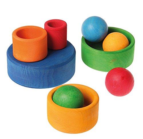 Stacking Bowls - various colours-Toys-Grimms-Tiny Paper Co-Afterpay-Australia-Toy-Store